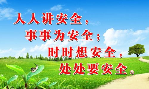 716海报印制展板写真喷绘贴纸895讲安全为安全想安全要安全标语