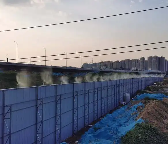 郑州工地围挡喷雾设备安装服务