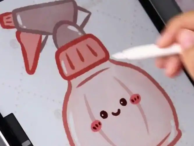 超详细简笔画教程 | 一分钟画浇花喷水壶