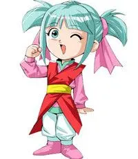 求神兵小将里南宫问雅的图片,高清 适合做头像的