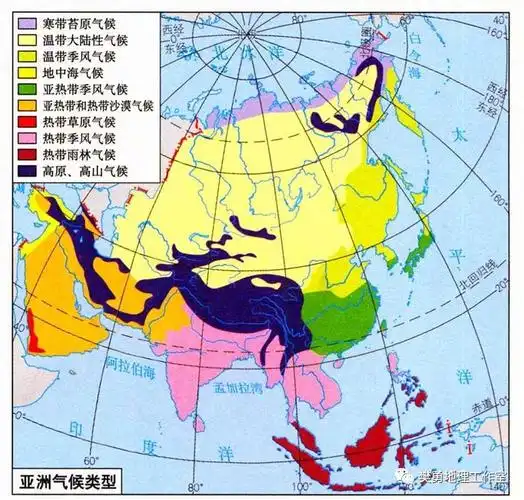 为什么阿拉伯半岛多沙漠,而印度半岛是热带季风气候?