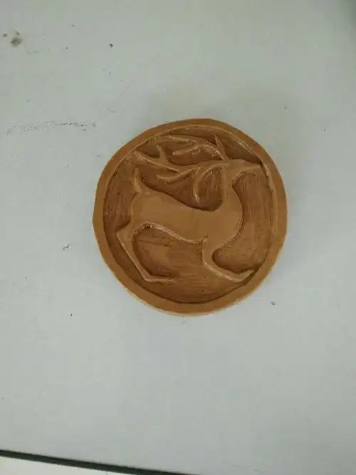 八于中学美术活动作业展示之浮雕瓦当