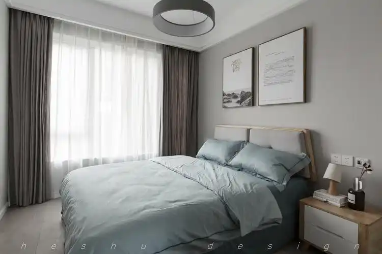 120平简约风之家次卧设计图