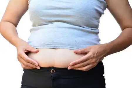 不锻炼女人的肚子,身体不好,应该锻炼照片