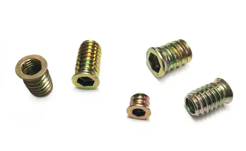 沉头内外牙螺母m8 内六角沉头内外牙螺母m6 家私内外牙预埋螺母