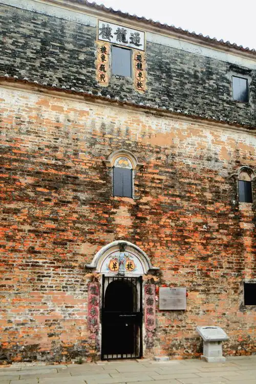 广东自驾游十一三门里访四百多年历史的迎龙楼
