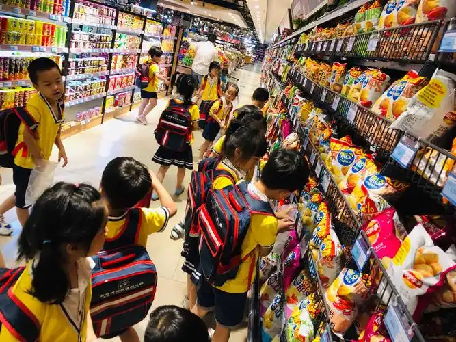 金贝贝海棠湾幼儿园大a班社会实践活动——-超市购物