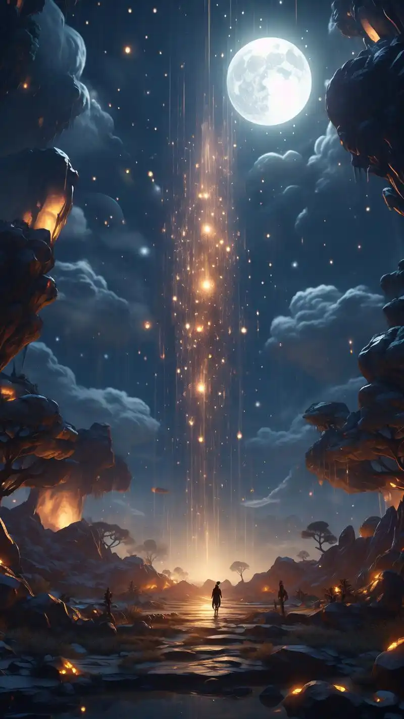 90qq夜空壁纸,美化你的聊天背景90 想给你的qq聊天背景增添一抹