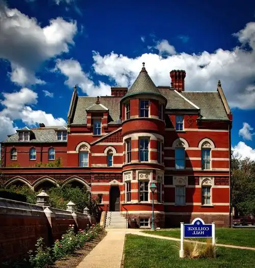 教育, 门面, 建筑学, 大厦, 校园, 学院