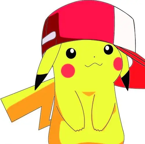 皮卡丘矢量图图片