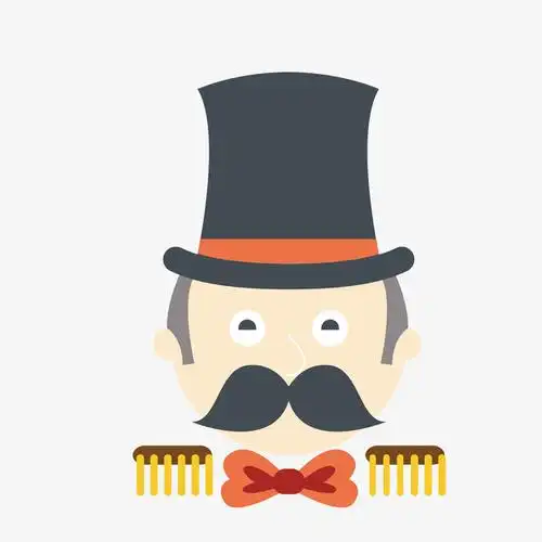 关键词 : 帽子,搞笑,绅士,创意,头像,八字胡,卡通[声明] 觅元素所有