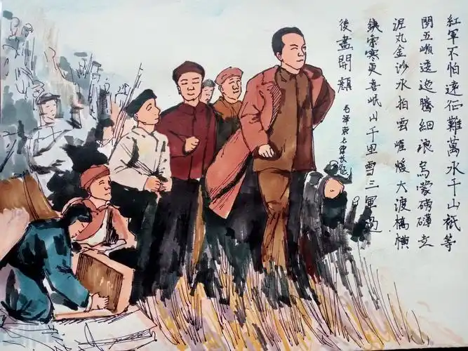 湖北高校思政网湖北文理学院敬读红色诗手绘信仰美