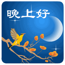 晚上好表情包问候语 问候群里晚上好句子