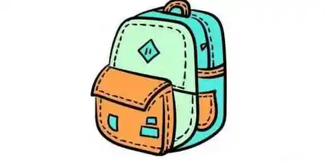 立体彩色书包简笔画怎么画 简单漂亮书包简笔画步骤画法