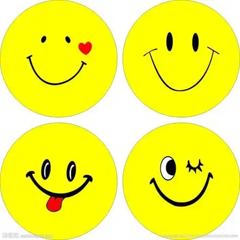 可爱简单笑脸简笔画图片样稿集合笑脸矢量图图片愤怒的笑脸图片简笔画