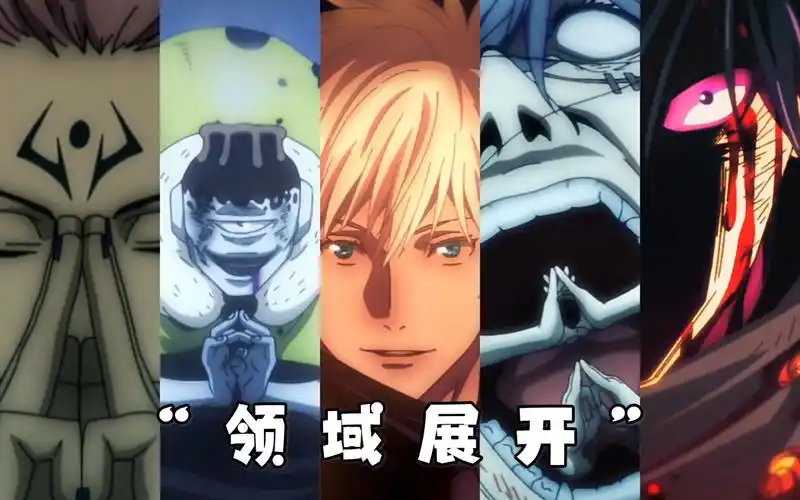 《咒术回战》中"领域展开"合集