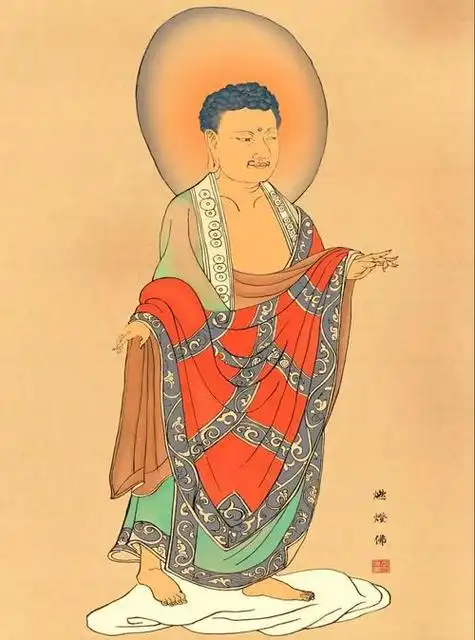 这三世佛分别指的是过去佛燃灯古佛,现在佛释迦牟尼佛和未来佛弥勒佛.