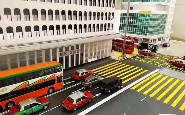 香港街景模型,香港旺角建筑模型1*64更新啦,还在做,规模继续扩大