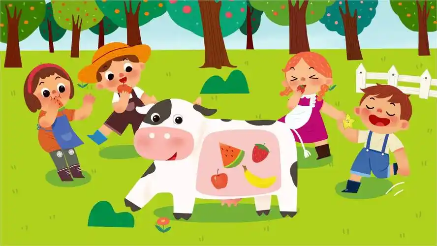 2020学前爱吃水果的牛