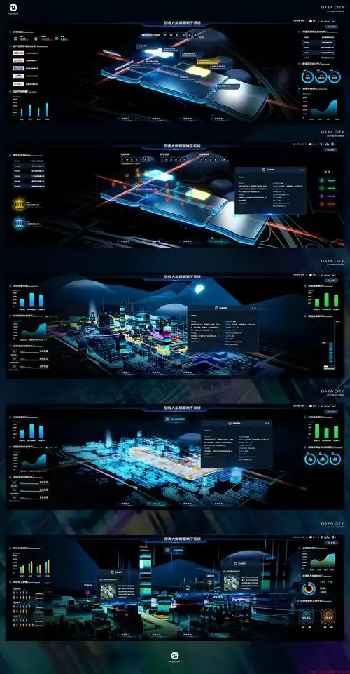 大数据可视化设计赏析(二) - 蓝蓝设计_ui设计公司