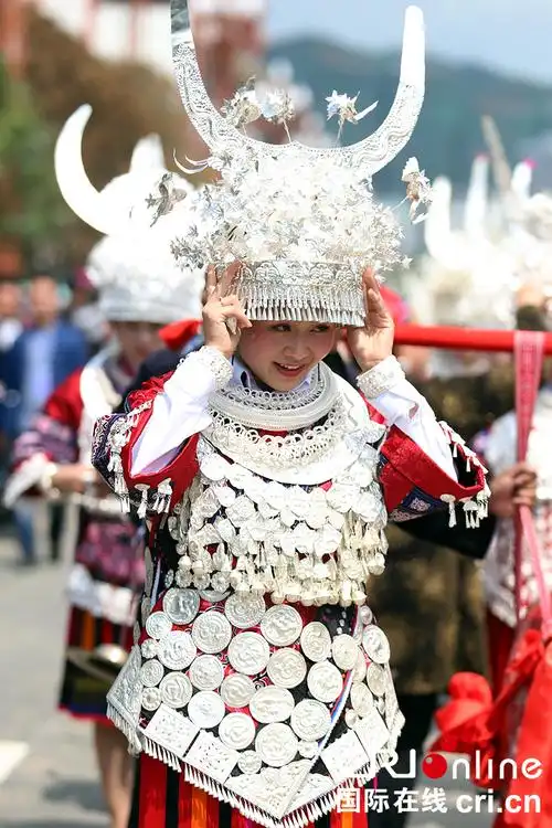 贵州台江:苗族同胞欢度"姊妹节"