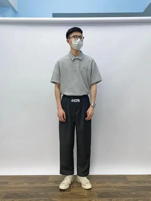 ootdpolo衫也搭出简约休闲风