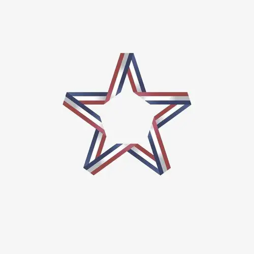 欧美风五角星logo设计