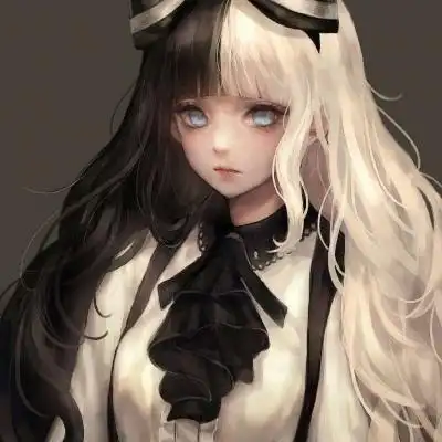 哥特风暗黑萝莉头像