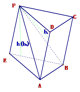 一个四棱锥和一个三棱锥恰好可以拼接成一个三棱柱.