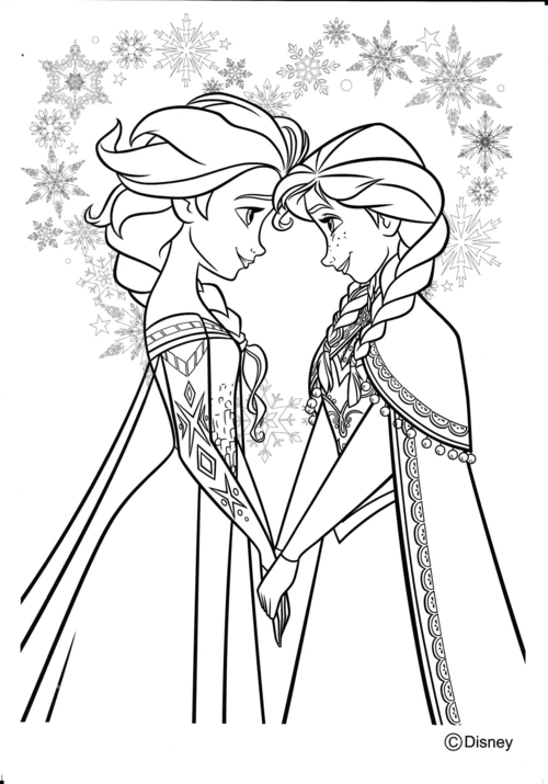 冰雪奇缘 简笔画1