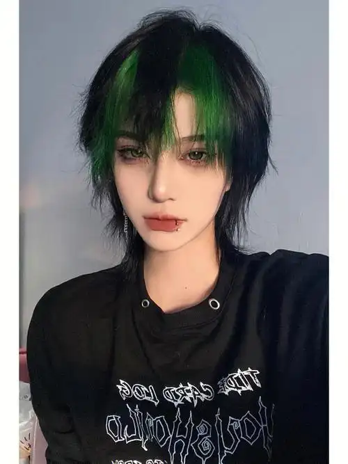 鲻鱼头发型超酷超飒女生免打理发型推荐