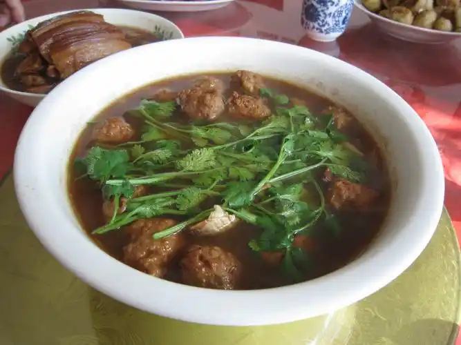 妈妈做的肉丸子汤