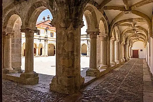 托马尔,城堡,圣殿骑士,要塞,寺院,耶稣,罗马式建筑,地面,客人,房子