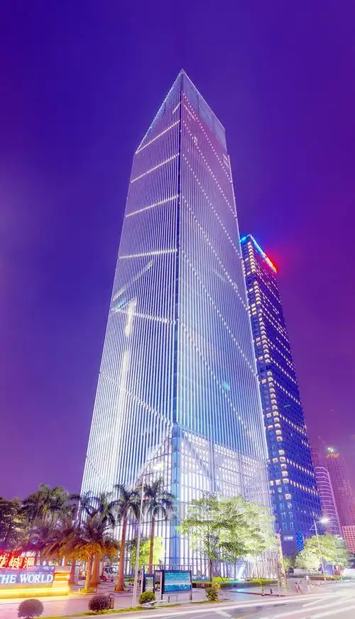 广州利通大厦与写字楼亮化设计完美结合