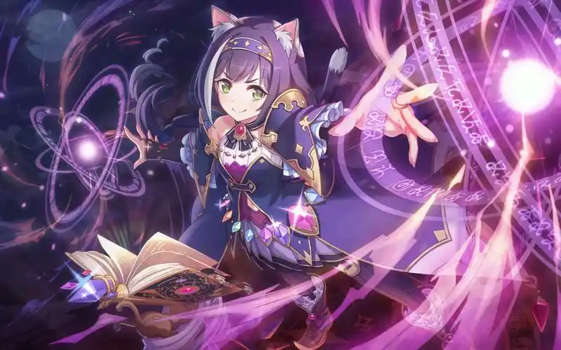 公主连结re:dive 凯露6星开花 4k动态壁纸