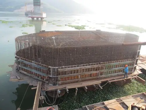 水中承台怎么做?钢吊箱是什么?_施工