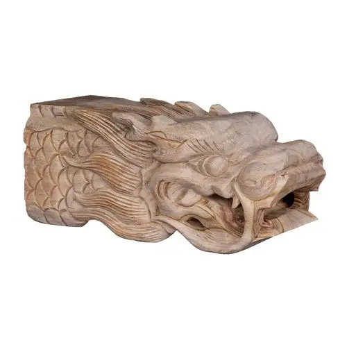 东阳木雕龙头龙尾手工雕刻装饰实木精雕立体木雕