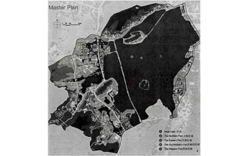 柳浪闻莺公园总体布局与特色