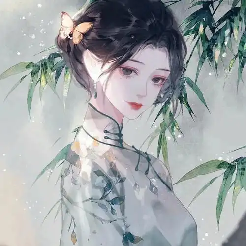 二次元古风美女头像