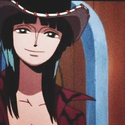 海贼王动漫头像(罗宾)