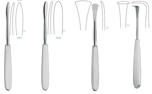 双头骨膜分离器 骨膜剥离器 双头剥离子 优质钢材 品质保证