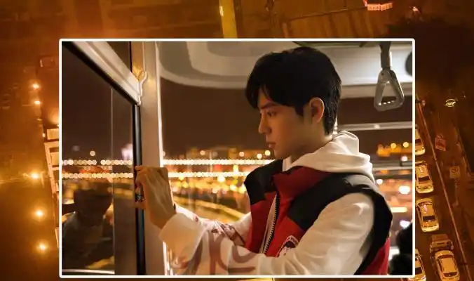 工作室宣传奇妙之城发肖战重庆打卡大片粉丝p照片太有才