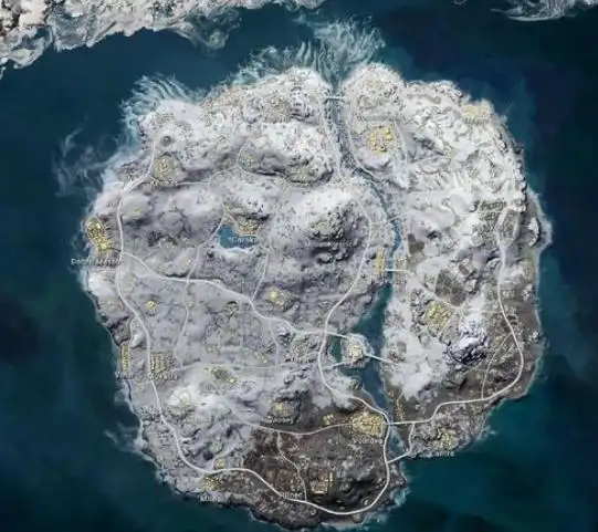 和平精英雪地图大改版,雪融化消失新增火车系统,地下溶洞开启