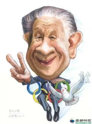 搞笑明星肖像漫画大集合