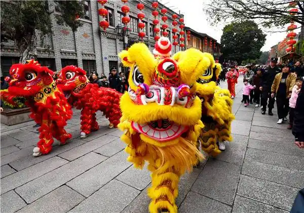 流传千年广东岭南醒狮文化精粹