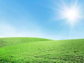 漂亮_夏天_风景_蓝天_太阳_图片大全—全景创意图库(quanjing.