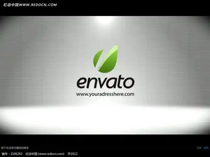 简约企业logo背景视频