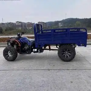 宗申250cc沙滩带翻斗,四驱爬山王带自卸农用车,准新车,动