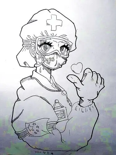 《350白衣天使》陈均昊  六年级  石岐实验小学