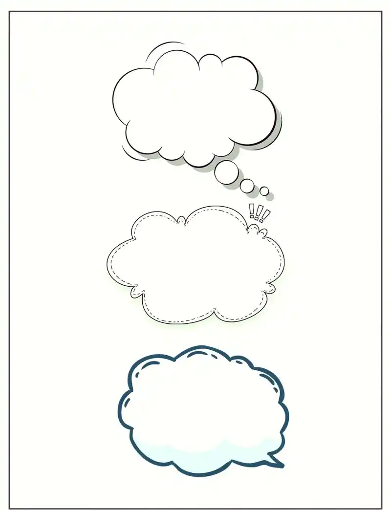 📖漫画风聊天对话框素材大放送🎉